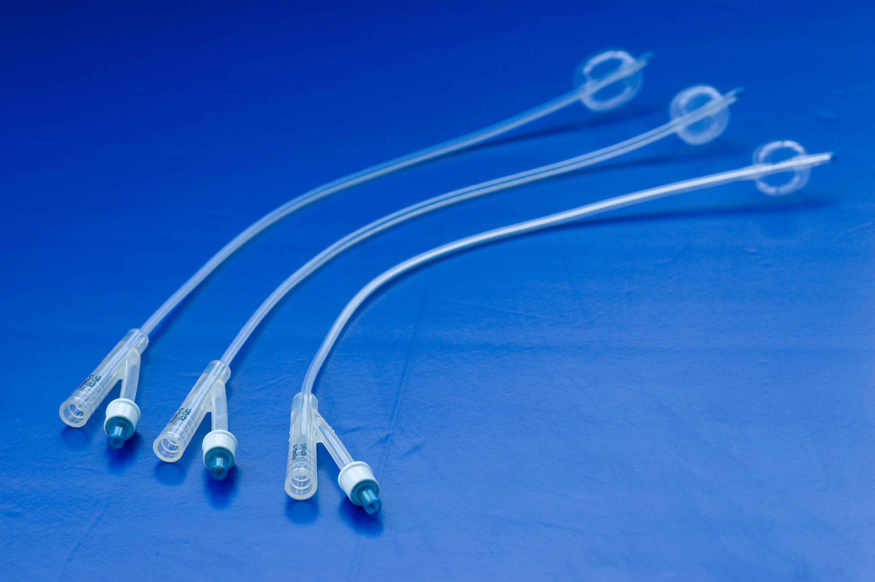 What is the benefit of having a silicone Foley catheter versus a latex Foley catheter? 