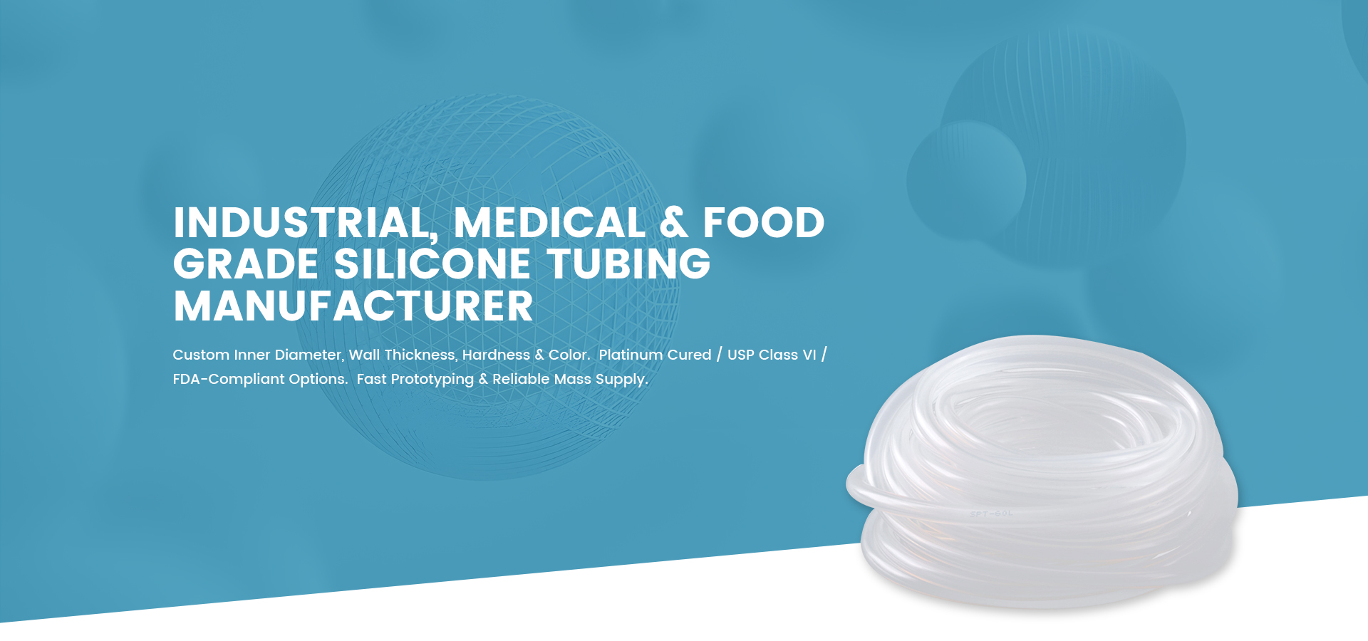 custom silicone tubing